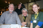 Christian Horak, Barbara Thaler-Knoflach, Peter Horak und Barbara Post, T-Innsbruck-Kongress 2-07