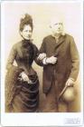 Rosina (geb. Kaufmann)(1841-1917) und Peter Handlir (1831-1873), die Eltern von Anton Handlirsch (vermutlich um 1870)