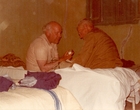Josef Gusenleitner und Josef Schmidt 1981 bei einer gemeinsamen Exkursion in Tunesien. Foto Max. Schwarz