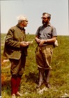Otto Flick mit Dr. Fritz Kasy
