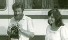 Petar Beron und Frau Sofia, Athen 1981; Fotoarchiv: Hans Malicky
