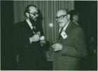 links Vidalepp, rechts: Prof. Dr. Zdravko Lorkovic; Budapest April 1986; Fotoarchiv: Hans Malicky