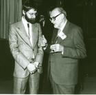 rechts: Prof. Dr. Zdravko Lorkovic, Budapest April 1986; Fotoarchiv: Hans Malicky