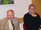 Peter Nagel und Michel Brancucci - SIEEC-Komitee Linz, Biologiezentrum; 6. November 2006