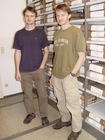 Petr und Martin Lepsi, Arbeiten in der Sammlung Biologiezentrum, Februar 2011