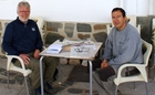 Jan Smit und Javier Ortiz, Juni 2014; Foto: Ortiz