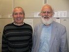 Martin Schwarz und Kees Achterberg  Biologiezentrum Linz Foto Fritz Gusenleitner