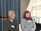 Gressl Carl-Heinz und Hemma,  BirdlifeTagung 10.2013, Schlossmuseum Linz; Foto Juergen Plass