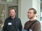 Zierhofer Norbert und Plank Michael, BirdlifeTagung 10.2013, Schlossmuseum Linz; Foto Juergen Plass