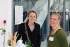 Schindlauer Marion und Riegler Regina, BirdLife Herbsttagung Linz 2013; Foto H-M Berg