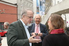 Hubert Rausch, Horst Aspöck und Barbara Thaler, ÖEG-Koll A-Salzburg-Haus-der-Natur 21-3-2015