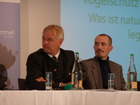 Weiß Paul und Bellebaum Jochen, BirdlifeTagung 10.2013, Schlossmuseum Linz; Foto Jürgen Plass