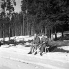 Lothar Machura und Augustin Meisinger in Karlstift (1953)