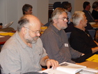 Dr. Peter Hartmann, Helmut Riemann und Klaus Mandery - Entomologentagung 2004