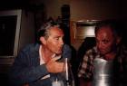 Franz Ressl (rechts) und Peter Schurmann (1919-1993). Türkei, Anatolien, Icel, Namrun, 8. Juni 1983.