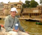 Krienitz Lothar, Probennahme Ganges Varanasi, Indien