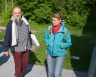 Bernd Moser Astrid Scharfetter Kustodentreffen Biologiezentrum Mai 2017 Foto J. Plass 