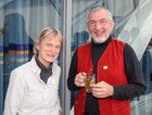 Seltenhammer Enrica (links) BirdLife Herbsttagung Linz, 10.2013, Foto H-M Berg