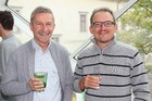 Hubert Salzgeber und Norbert Ramsauer, Birdlife Herbsttagung Linz 2013; Foto H-M Berg