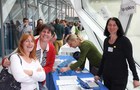 x, x, Regina Riegler und Eva Ranner-Karner, Birdlife Herbsttagung Linz 2013; Foto H-M Berg