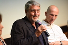 Kurt Kotrschal, Peter Kurz, 25 Jahre Biologiezentrum, Feier JKU am 8.6.2018; Foto A. Röbl (94)