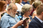 Wilhelm Foissner, 25 Jahre Biologiezentrum, Feier JKU am 8.6.2018; Foto A. Röbl 