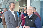 Stephan Weigl und Walter Christl, OEG Fachgespräch Insektensterben, Schlossmuseum Linz, 2.2.2019; Foto Fritz Gusenleitner 