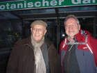 Reinhart Schuster und Helmut Zwander, St-Graz-Botanischer Garten, 18-12-2018; Chr. Komposch