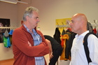 Konrad Pagnitz und Martin Pfosser, Kustodentreffen Naturwissenschaft, Graz, April 2019; Foto F. Gusenleitner 
