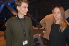 Lorenz Wido Gunczy
und Esther Ockermüller, Entomologentagung in Linz, Schlossmuseum, November 2019; Foto Fritz Gusenleitner 