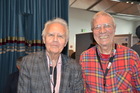 Horst Aspöck Hannes Paulus_Entomologentagung Linz November 2022_Foto Fritz Gusenleitner