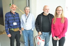 Werner Reitmeier Franz Pühringer Andreas Link Esther Ockermüller_Entomologentagung Linz November 2022_Foto Fritz Gusenleitner