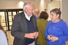 Walter Hödl Ursula Hannappel; Geburtstag Hannes Paulus 80 an der Universität Wien.Oktober 2023. Foto F. Gusenleitner