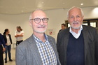 Harald Krenn Walter Hödl; Geburtstag Hannes Paulus 80 an der Universität Wien.Oktober 2023. Foto F. Gusenleitner