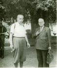 Emil Hölzel und Adolf Horion-Waidisch 1956, Bild aus Archiv Ernst Hüttinger