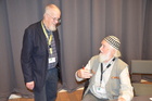 Hubert Rausch Eyjolf Aistleitner_Entomologentagung November 2024 Schlossmuseum Linz. Foto F. Gusenleitner 