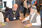 Gerhard Tarmann Eyjolf Aistleitner_Entomologentagung November 2024 Schlossmuseum Linz. Foto F. Gusenleitner