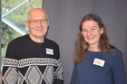 Martin Schwarz Christine Pühringer_Entomologentagung November 2024 Schlossmuseum Linz. Foto F. Gusenleitner