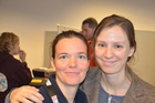 Johanna Gunczy Elisabeth Papenberg_Entomologentagung November 2024 Schlossmuseum Linz. Foto F. Gusenleitner 