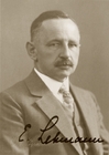 Lehmann, Ernst (1880–1957) – Professor of
Botany at the Eberhard Karls Universität,
Tübingen. (aus Šimůnek, Ruckenbauer & Hoßfeld (2014): Folia Mendeliana 50/2)
