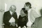 Heinz Janitschek, Horst und Ulrike Aspöck, Innsbruck 1979; Bild aus Archiv Ernst Hüttinger