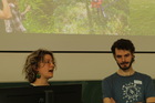 Elisabeth Glatzhoder Samuel Messner.ÖEG-Tagung, 22.3.2025.Foto Ch. Komposch