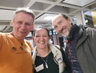 Christian Komposch Carina Steiner Wolfgang Rabitsch. ÖEG-Tagung, Universität Innsbruck, 16.3.2024. Foto Ch. Komposch