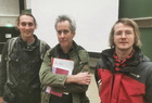 Felix Kraker Florian Glaser Herbert Wagner. ÖEG-Tagung, Universität Innsbruck, 16.3.2024. Foto Ch. Komposch
