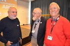 Link Andreas Huber Rausch Hannes Paulus. Entomologentagung Linz Schlossmuseum November 2025. Foto F. Gusenleitner