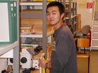 Takuma Yoshida, Besuch im Biologiezentrum Linz im Jänner 2005