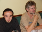 Baris Gölcü und Erwin Scheuchl - Bild Entomologentagung November 2005