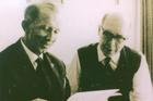 Dr. Eduard Wilhelm Diehl und Prof. Dr. Gustav de Lattin; Fotoarchiv: Hans Malicky
