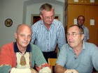Siegfried Heil, Heimo Nelwek, Josef Baumgartner; Fotoarchiv: Patrick Gros