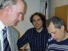 Heinz Mitter, Martin Goßner und Martin Schwarz, Vortrag Biologiezentrum 19.1.2007